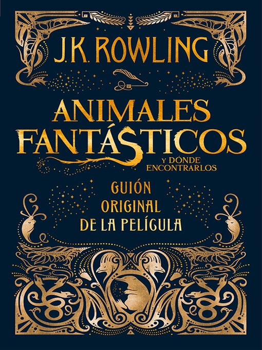 Title details for Animales fantásticos y dónde encontrarlos by J. K. Rowling - Wait list